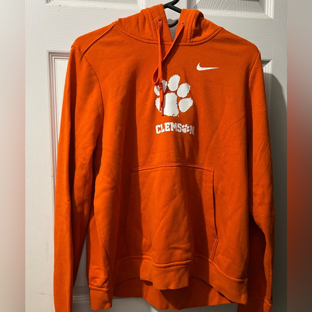 Nike Orange Clemson Hoodie